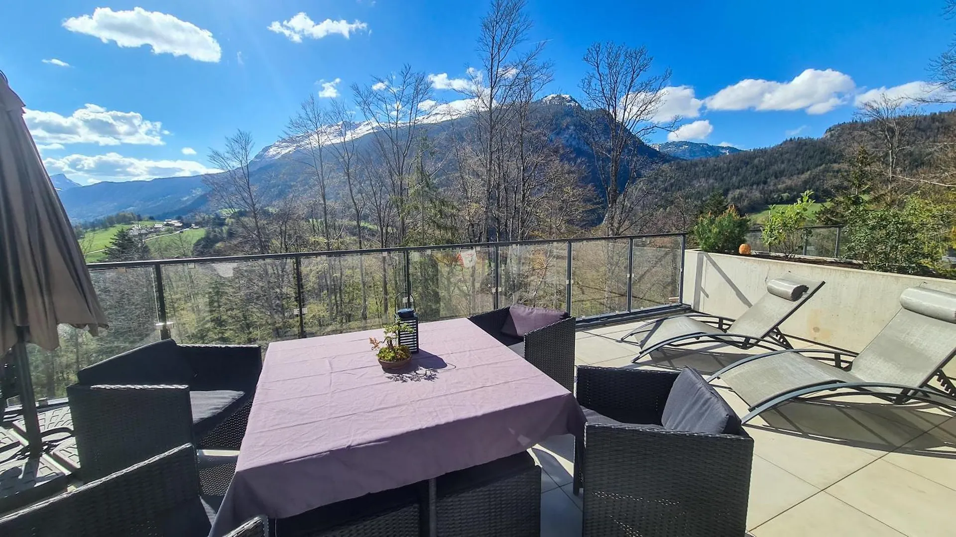 Le Berceau Des Aiguilles - Vue Montagne, Terrasse - Aravistour Apartment Saint-Jean-de-Sixt